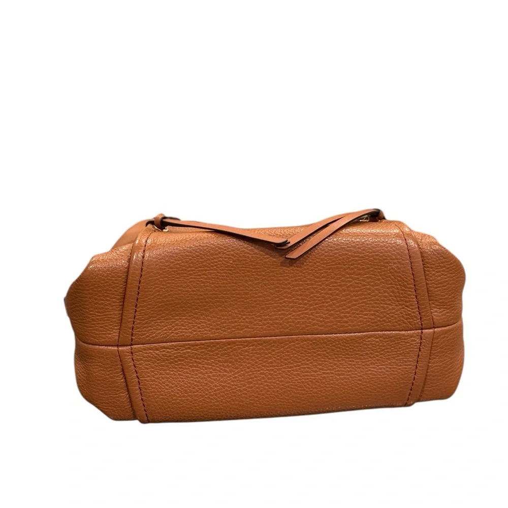 MICHAEL‎ KORS Brown Leather bowling Small bag.